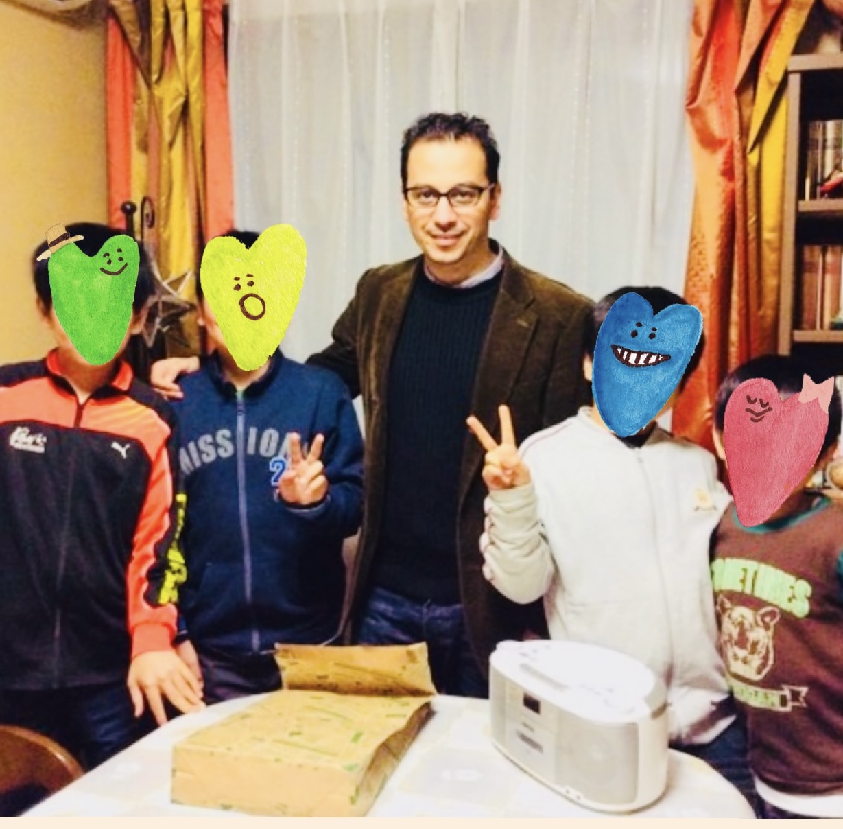 子供達とのレッスン